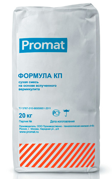 Внешний вид упаковки огнезащитного состава Promat Формула КП